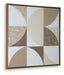 Harelman - Tan / Taupe / White - Wall Art - Simple Home Plus
