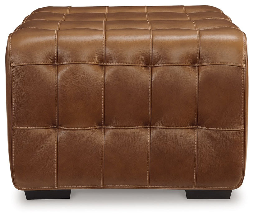 Temmpton - Chocolate - Oversized Accent Ottoman - Simple Home Plus
