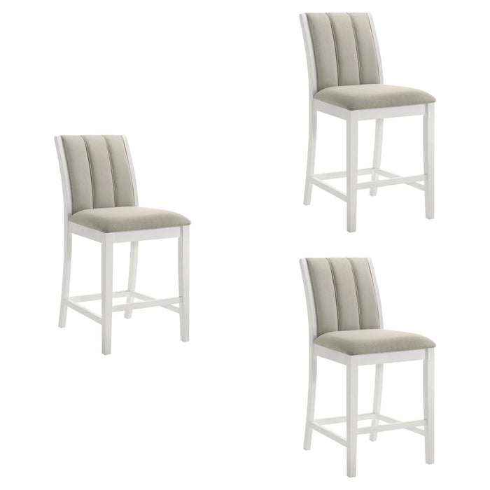Nolan - 30" Bar Height Rubberwood Barstool - Simple Home Plus