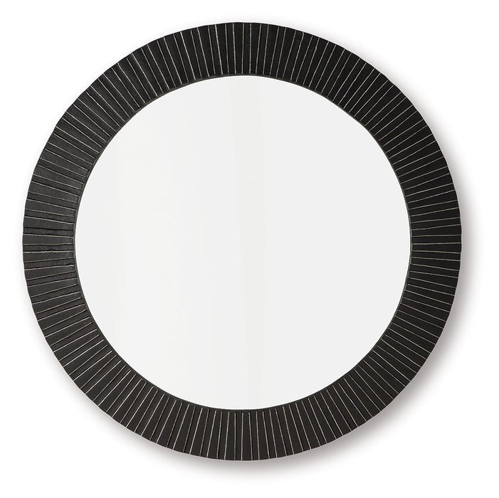 Ozias - Black - Accent Mirror - Simple Home Plus