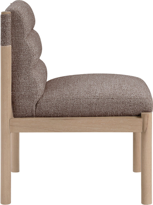 Eloura - Linen Textured Fabric Upholstered Dining Chair (Set of 2) - Simple Home Plus