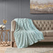 Zuri - Oversized Throw - Aqua - Simple Home Plus