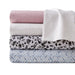 Printed Microfiber - Full Sheet Set - Black Floral - Simple Home Plus
