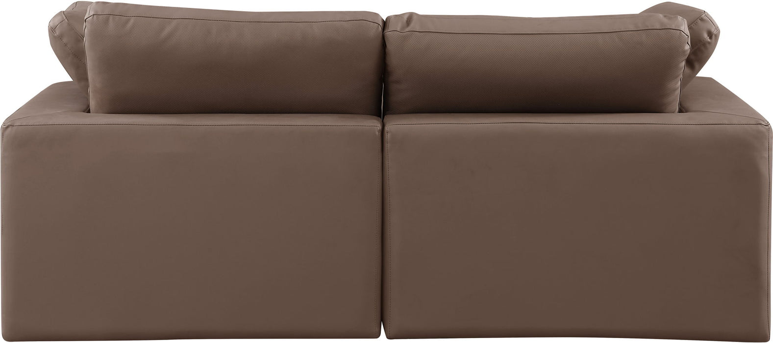 Comfy - Faux Leather Modular Sofa 2 Seats - Simple Home Plus