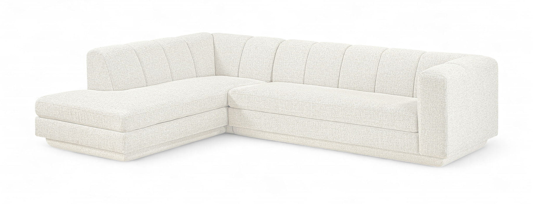 Modari - Sectional - Cream - Simple Home Plus