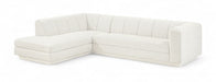 Modari - Sectional - Cream - Simple Home Plus