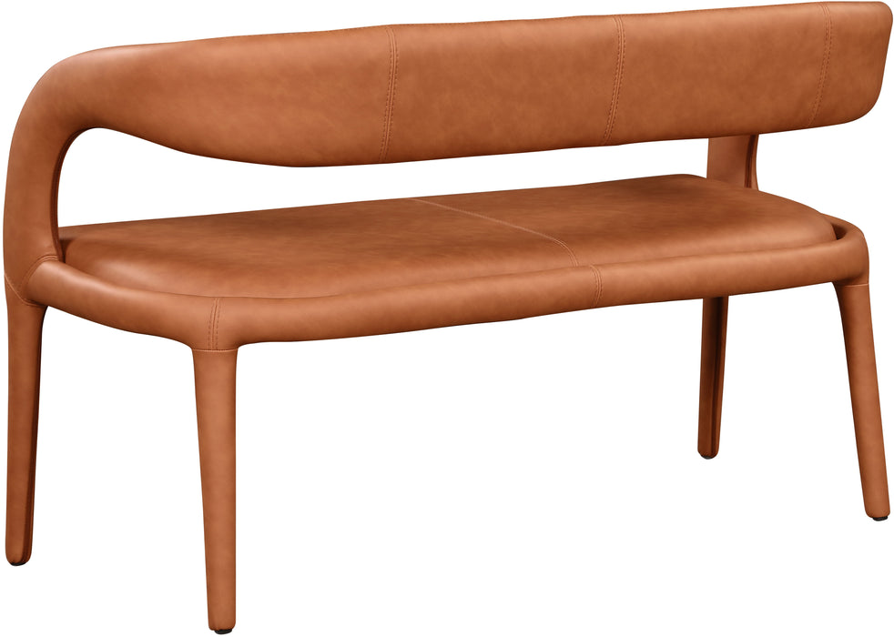 Sylvester - Bench - Cognac - Simple Home Plus