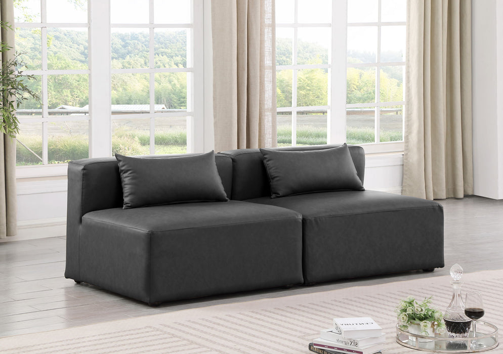 Cube - Modular 2 Seat Armless Sofa - Simple Home Plus