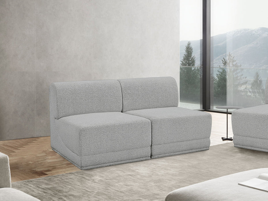 Ollie - 2 Seat Armless Modular Sofa - Simple Home Plus