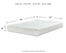 Chime 8 Inch Memory Foam - Medium Memory Foam Mattress - Simple Home Plus