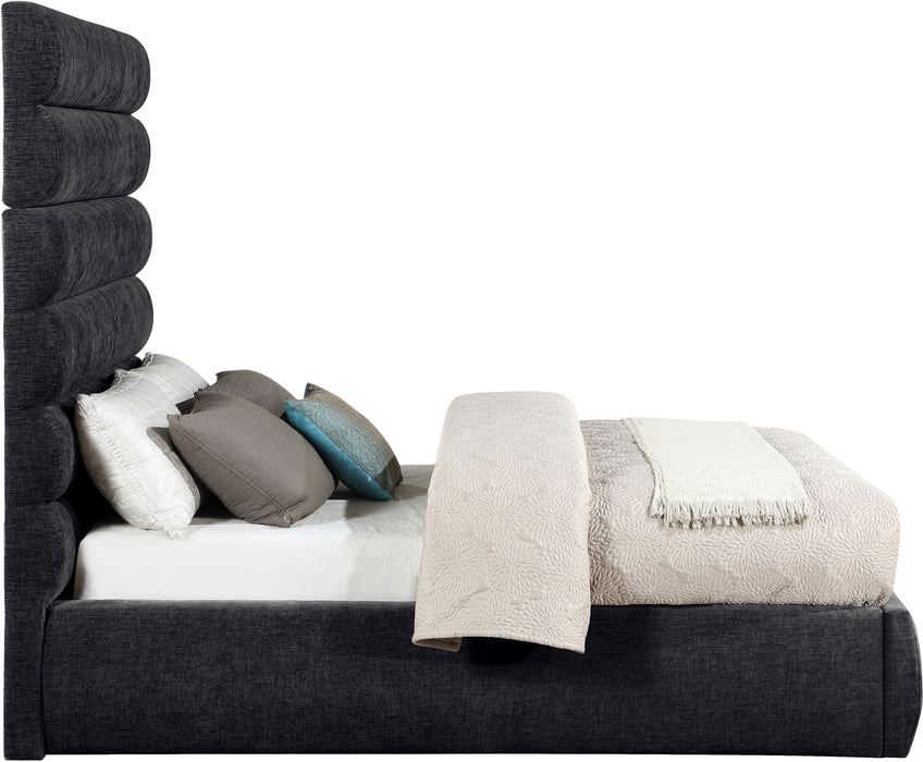 Adam - Chenille Fabric Bed With 70.5" Headboard - Simple Home Plus