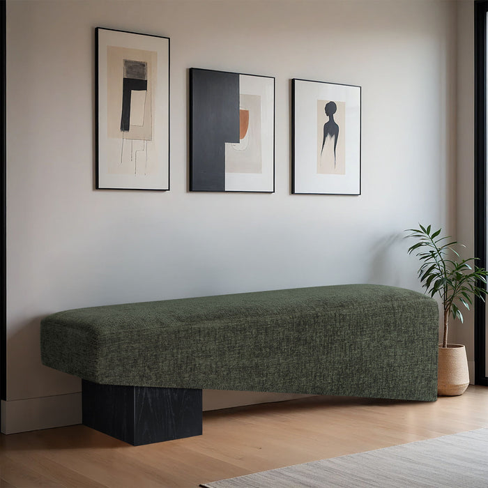 Alora - Bench - Black Base - Simple Home Plus