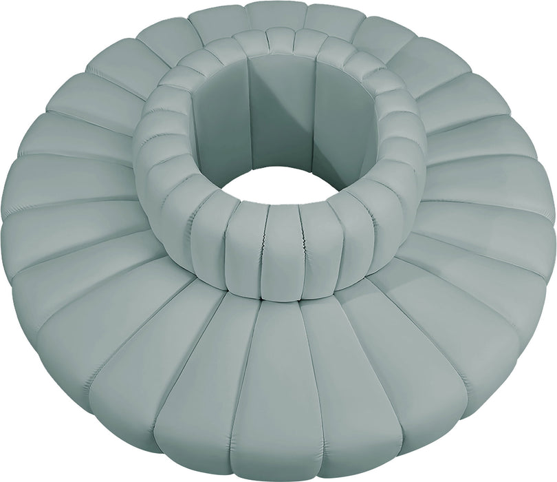 Arc - Faux Leather 8 Piece Round Modular Sofa - Simple Home Plus