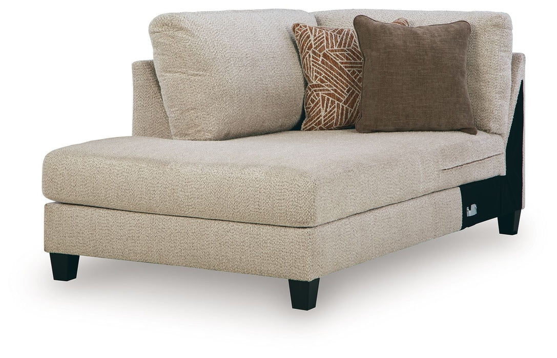 Steelwater Retreat - LAF Corner Chaise - Latte - Simple Home Plus