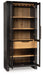 Bracken - French Black / Light Brown - Display Cabinet - Simple Home Plus