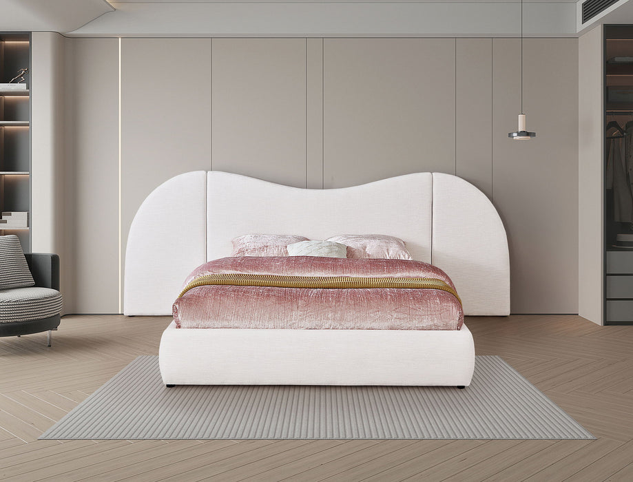 Everest - Linen Fabric Bed - Simple Home Plus
