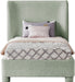 Penny - Chenille Fabric Bed - Simple Home Plus
