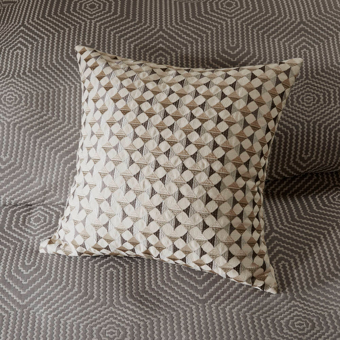 Queen Comforter Set - Gray - Simple Home Plus