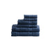 Adrien - 6 Piece Towel Set - Blue - Simple Home Plus