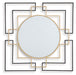 Oceanal - Black / Gold Finish - Accent Mirror - Simple Home Plus