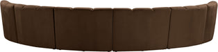 Infinity - 6 Piece Velvet Modular Sectional - Simple Home Plus