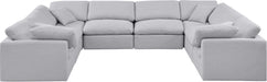 Indulge - Linen 8 Piece Modular Sectional - Simple Home Plus