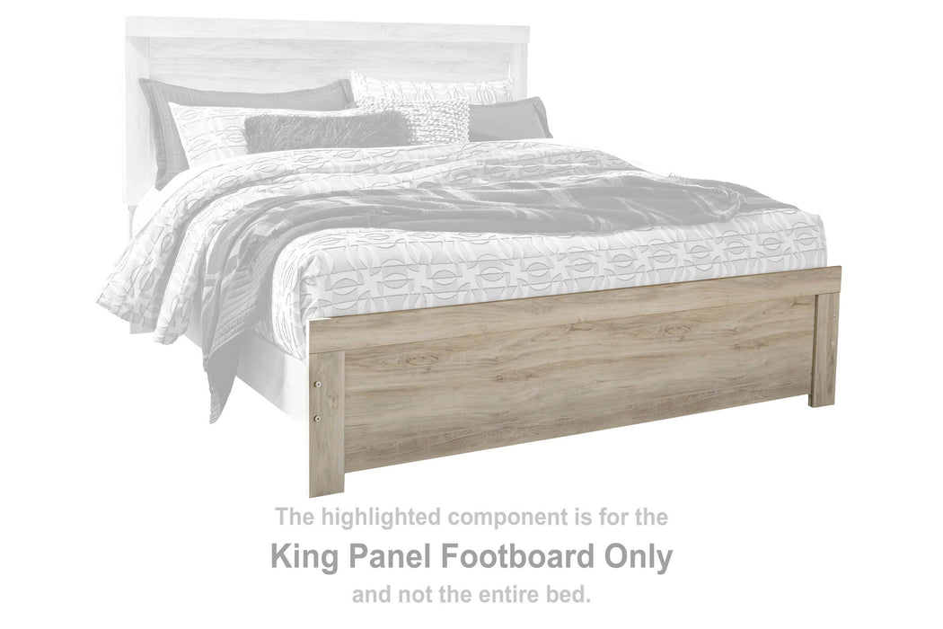 Bellaby - King Panel Footboard - Whitewash - Simple Home Plus
