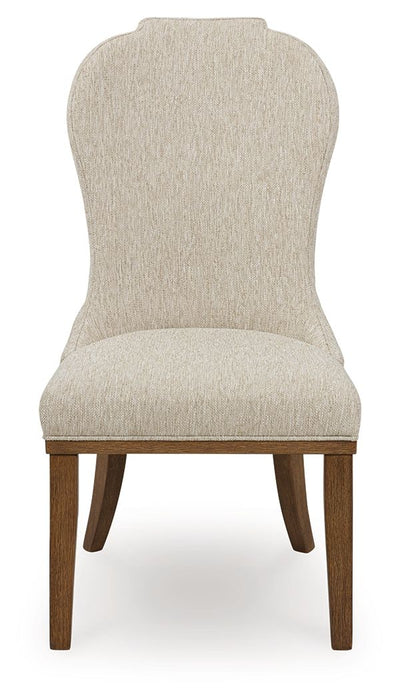 Jorlaina - Dining Upholstered Side Chair (Set of 2) - Brown