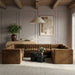 Rummi - Velvet Performance Fabric Upholstered Modular Sectional - Simple Home Plus