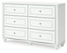 Kozlani - Six Drawer Dresser - Simple Home Plus