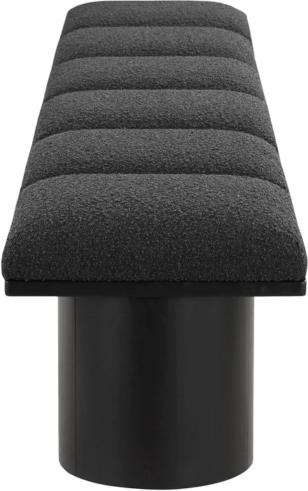 Pavilion - 6 Piece Modular Bench With Black Base