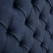 Amelia - Queen Upholstery Headboard - Navy - Simple Home Plus