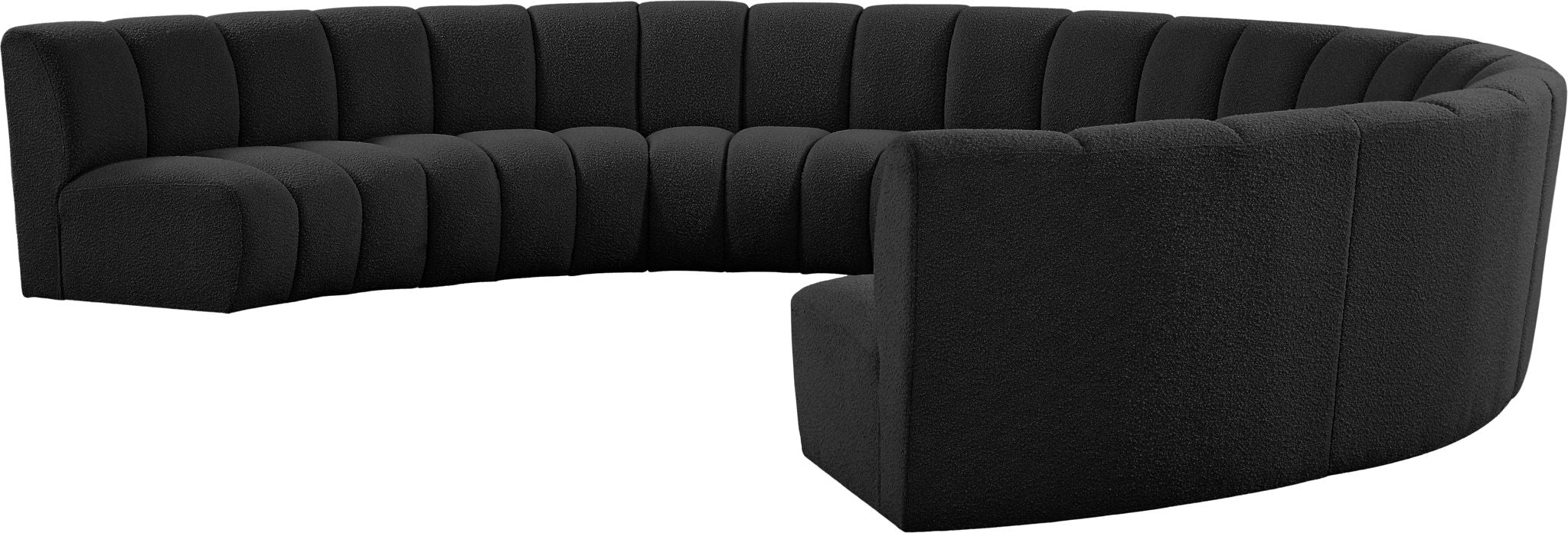 Infinity - 8 Piece Boucle Modular Sectional - Simple Home Plus