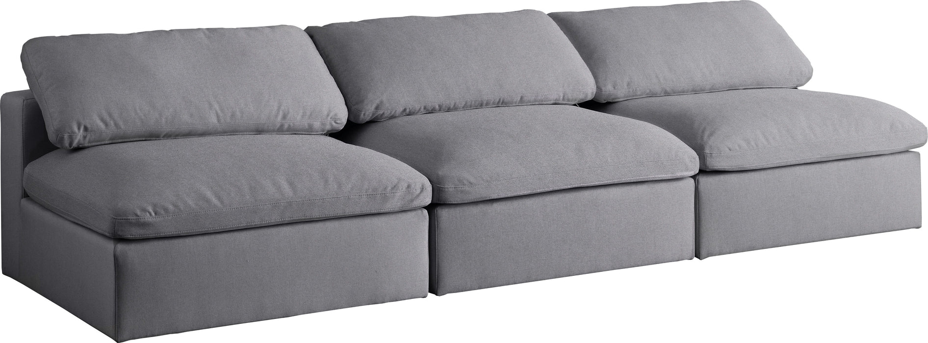 Serene - Modular Armless 3 Seat Sofa - Simple Home Plus