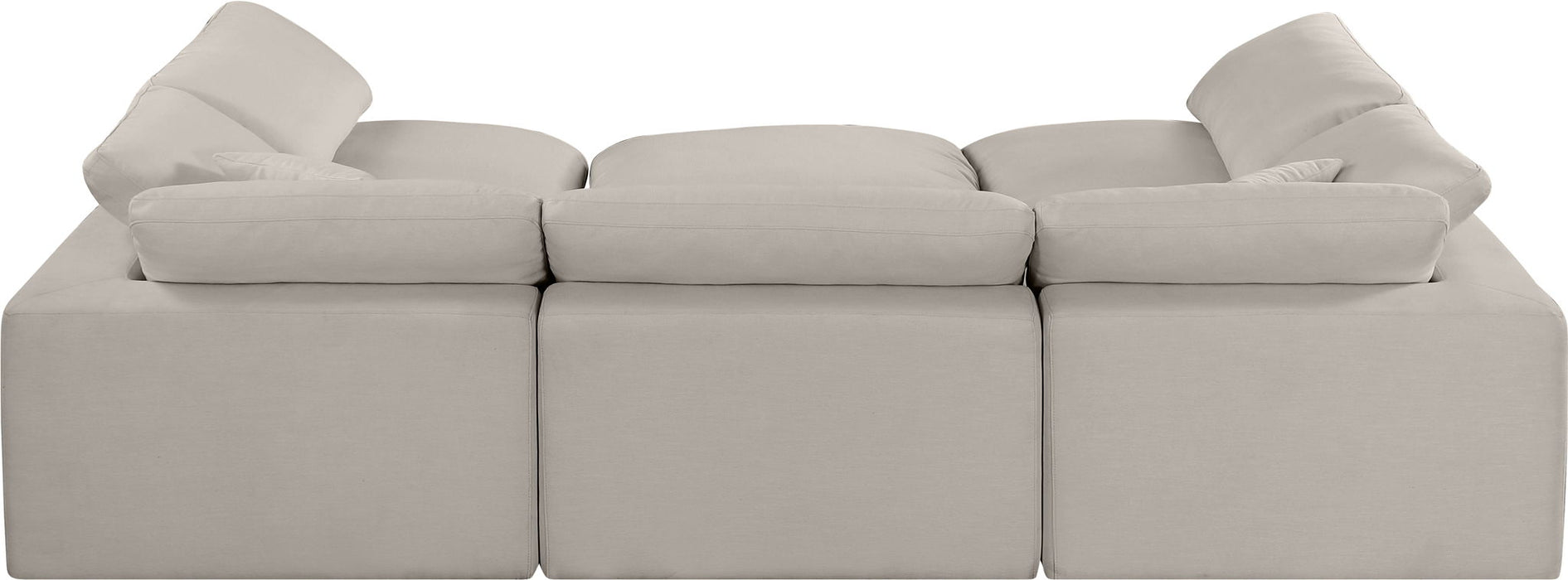 Comfy - 6 Piece Linen Sectional - Simple Home Plus