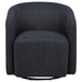 Mossbrook - Fabric Upholstered Swivel Accent Chair - Simple Home Plus