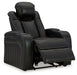 Caveman Den - Midnight - Power Recliner/ Adj Headrest - Simple Home Plus