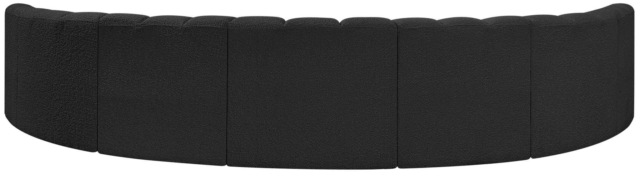 Arc - Boucle Fabric 7 Piece U-Shaped Modular Sofa - Simple Home Plus