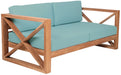 Anguilla - Water Resistant Outdoor Loveseat - Simple Home Plus