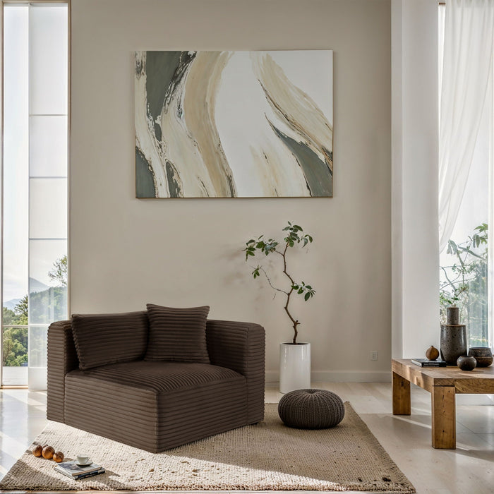 Shaggy - Corner Chair - Simple Home Plus