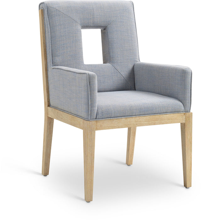Gwendolyn - Dining Arm Chair With Natural Frame - Simple Home Plus