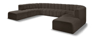 Arc - Boucle Fabric Modular Sectional - Simple Home Plus