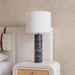 Titan - Textured Fabric Table Lamp - Simple Home Plus