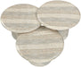 Emara - 3 Piece Concrete And Fiberglass Indoor / Outdoor Coffee Table - Simple Home Plus