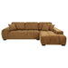 Octavia - Fabric Upholstered Sectional Chaise Sofa - Simple Home Plus