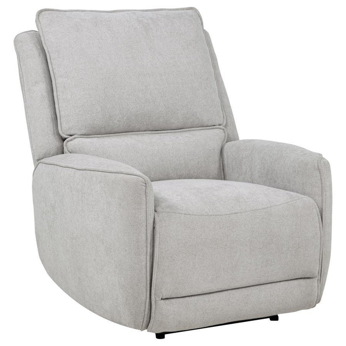 Sylmar - Chenille Upholstered Power Recliner - Simple Home Plus