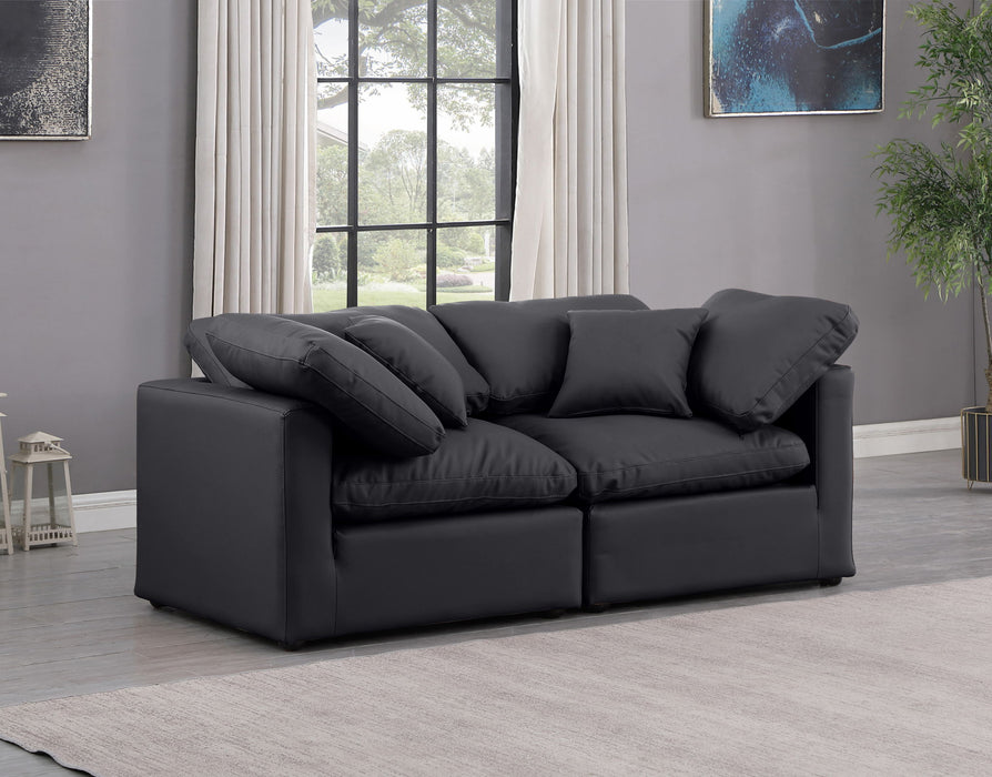 Indulge - Faux Leather 2 Seat Modular Sofa - Simple Home Plus