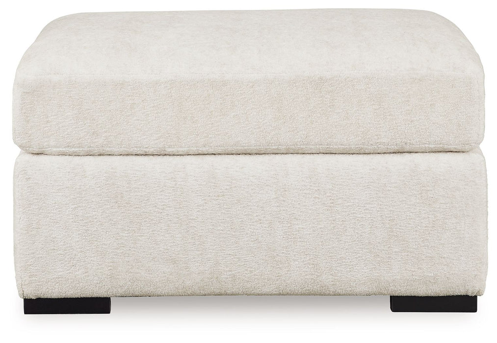 Chessington - Ivory - Oversized Accent Ottoman - Simple Home Plus