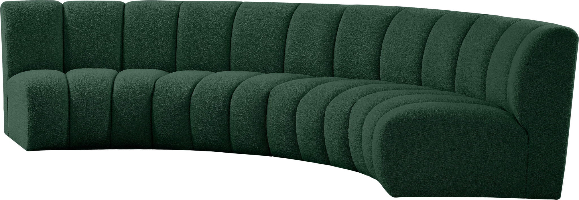 Infinity - 4 Piece Boucle Modular Sectional - Simple Home Plus
