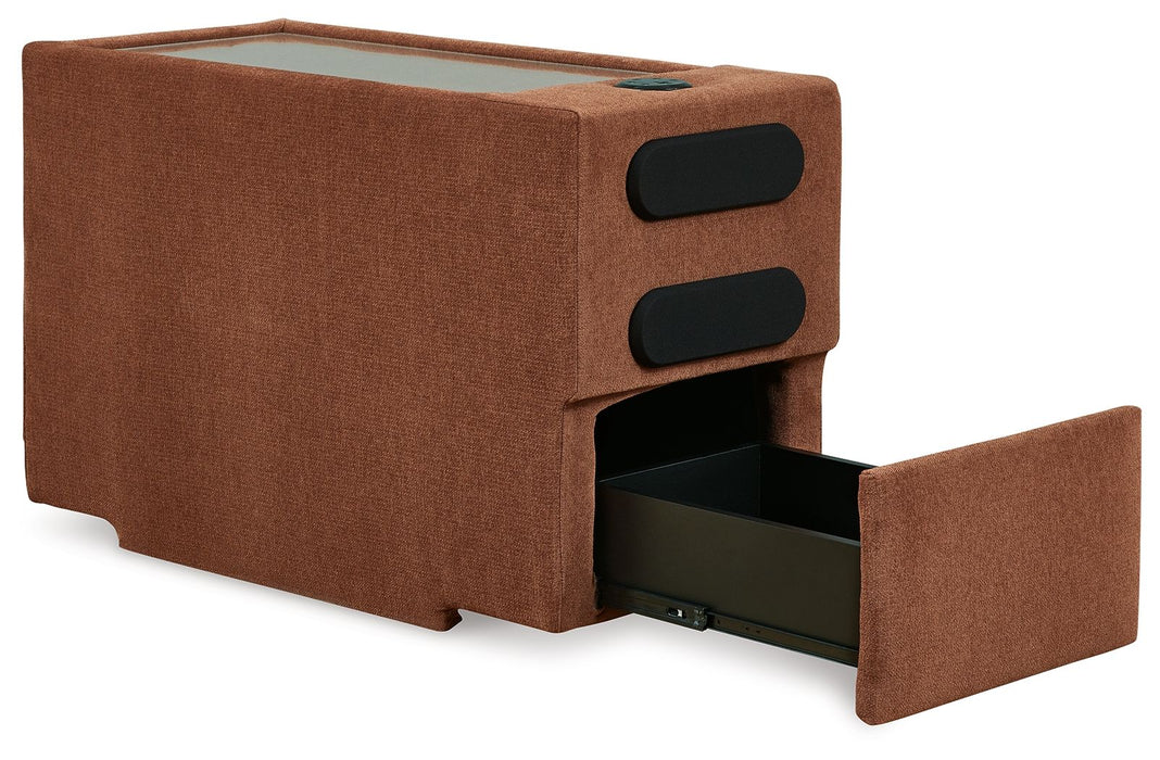 Modmax - Console With Audio System - Spice - Simple Home Plus